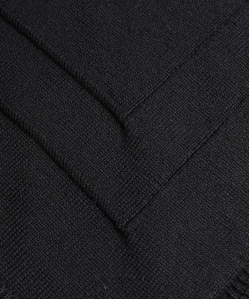 BALLAST ARK（バラストアーク）の「BALLAST ARK / バラストアーク：Knit Scarf：BA12-KA01[AST]（ストール/ショール・メンズ・ブラック/ブルー/レッド・FREE）」の7枚目の写真