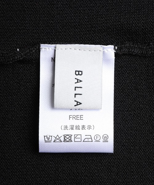 BALLAST ARK（バラストアーク）の「BALLAST ARK / バラストアーク：Knit Scarf：BA12-KA01[AST]（ストール/ショール・メンズ・ブラック/ブルー/レッド・FREE）」の9枚目の写真