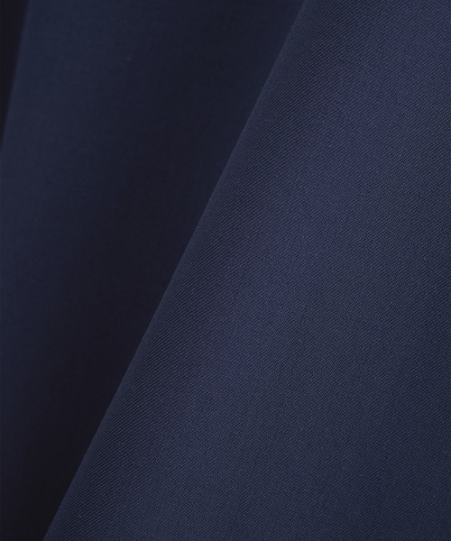 CULLNI（クルニ）の「【CULLNI】別注 Leather Color Zip Blouson/別注 襟レザーウールブルゾン（ブルゾン・メンズ・ブラック/カーキ/ネイビー・1/2）」の7枚目の写真