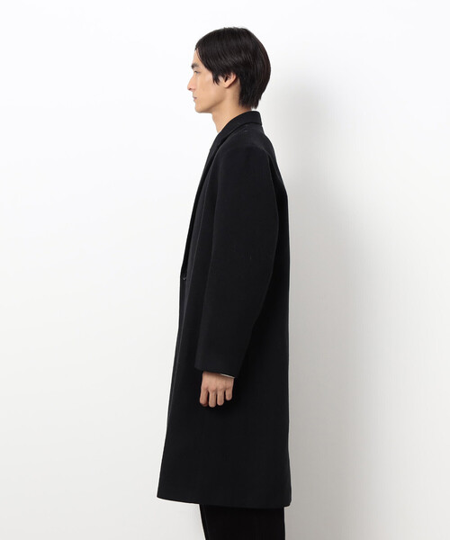 COMME CA ISM（コムサイズム）の「ウールブレンド メルトン セミダブル チェスターコート（チェスターコート・メンズ・カーキ/ブラック・X-LARGE/LARGE/MEDIUM/SMALL）」の17枚目の写真