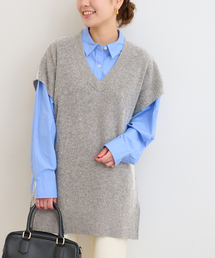 JOURNAL STANDARD relume | ウールカシミヤミックスポンチョベスト(ベスト)