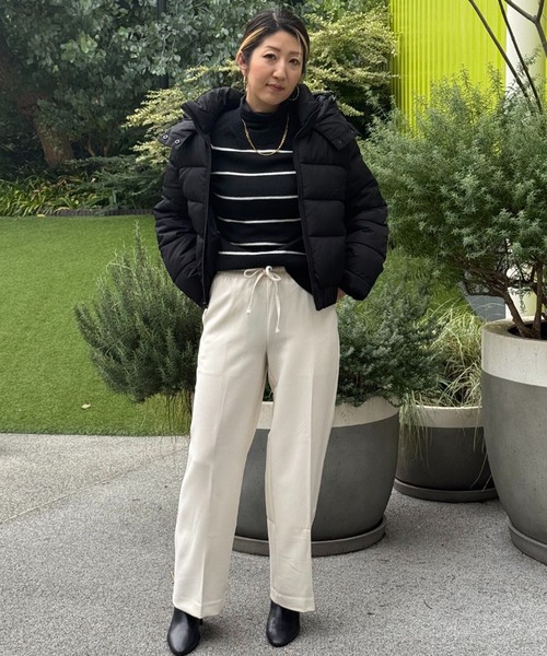 BANANA REPUBLIC FACTORY STORE(バナナリパブリック ファクトリーストア)の「BANANA REPUBLIC FACTORY STORE ストレート ミッドライズ プルオンパンツ(その他パンツ・レディース・ブラウン/ネイビー/ブラック/アイボリー・S/M/L/XS)」の15枚目の写真