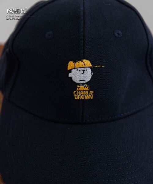 RETRO GIRL（レトロガール）の「PEANUTS刺繍キャップ（キャップ・レディース・ベージュ/チャコールグレー/ブルー・ONE SIZE）」の21枚目の写真