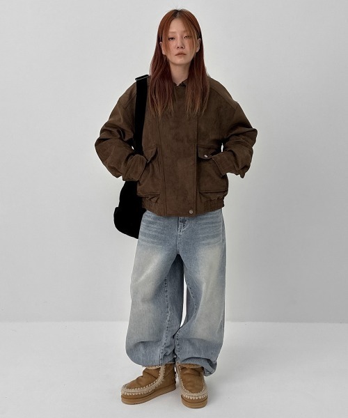 セール】[MADE] アバニスエードブルゾン（2オンス）（ブルゾン