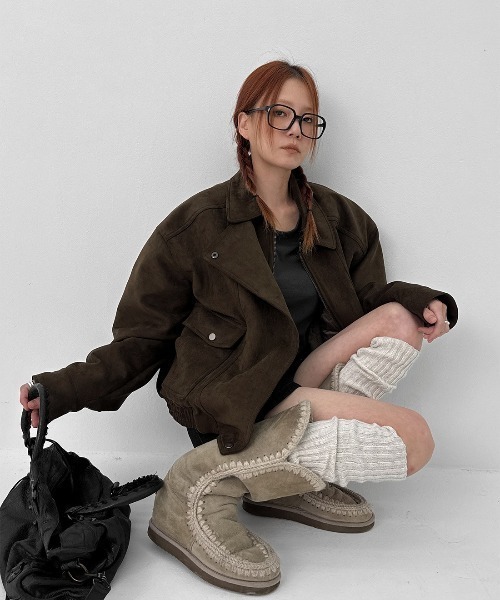 セール】[MADE] アバニスエードブルゾン（2オンス）（ブルゾン