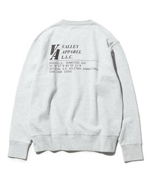 バーティカルロゴクルーネックスウェット