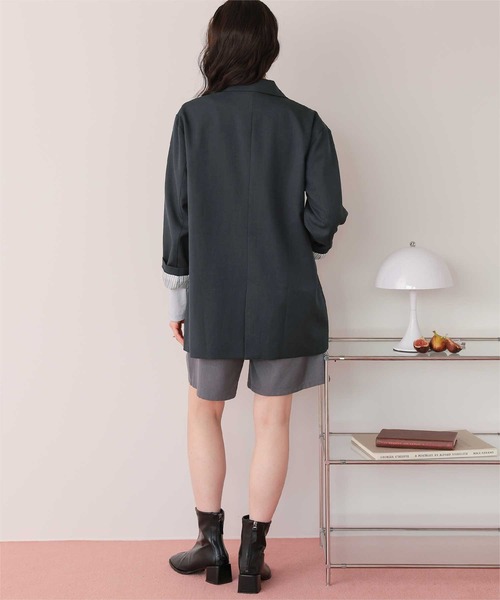 titivate（ティティベイト）の「ダブルテーラードジャケット（テーラードジャケット・レディース・ライトベージュ/ブラック/ネイビー/ブラウン・L/M/S）」の21枚目の写真