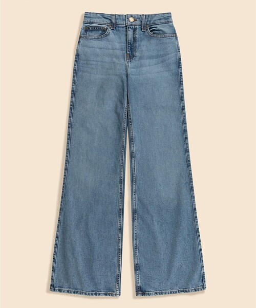 BROOKS BROTHERS(ブルックスブラザーズ)の「ストレッチコットン フレアレッグ デニムパンツ(デニムパンツ・レディース・ブルー・0/2/4/6/8)」の6枚目の写真
