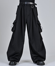 ADRER | TR 3D volume wide cargo pants / TR 3D ボリューム ワイド カーゴパンツ(カーゴパンツ)