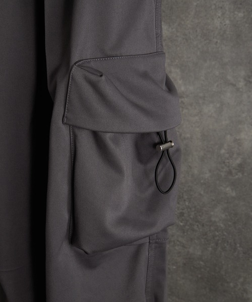TR 3D volume wide cargo pants / TR 3D ボリューム ワイド カーゴ
