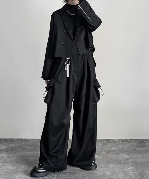 ADRER TR 3D ボリューム ワイド カーゴパンツ TR 3D volume wide cargo pants / TR 3D ボリューム ワイド カーゴ