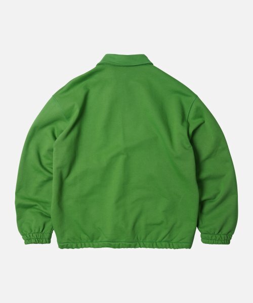 FRIZMWORKS(フリズムワークス)の「BANDING SNAP SWEATSHIRT _ GREEN(スウェット・レディース・その他・MEDIUM/LARGE/X-LARGE)」の2枚目の写真