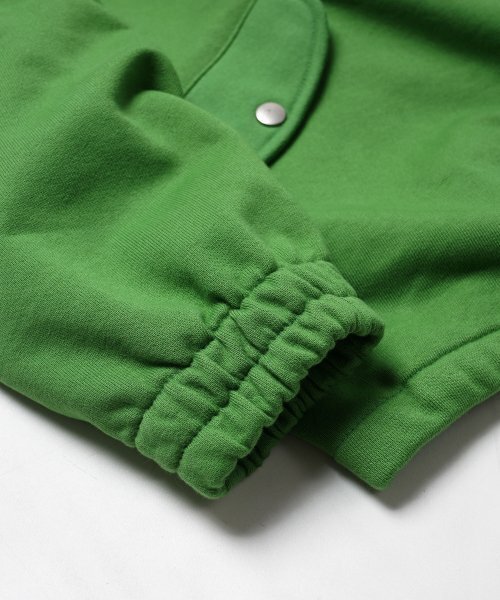 FRIZMWORKS(フリズムワークス)の「BANDING SNAP SWEATSHIRT _ GREEN(スウェット・レディース・その他・MEDIUM/LARGE/X-LARGE)」の6枚目の写真