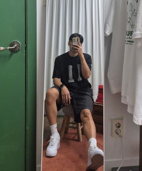 PARTIMENTO(パルティメント)の「11 クラックT ブラック(Tシャツ/カットソー・メンズ・その他・LARGE/MEDIUM)」の2枚目の写真