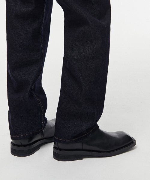MUSINSA STANDARD（ムシンサスタンダード）の「裏起毛ストレートデニムパンツ [ディープインディゴ]（デニムパンツ・メンズ・その他・29/30/31/33/26/27/28/40/38/42/36/34/32）」の6枚目の写真