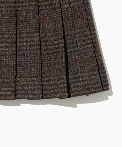 TTUDEMENT(トュードメント)の「CLASSIC WOOL MINI SKIRT BROWN(スカート・レディース・その他・MEDIUM)」の5枚目の写真