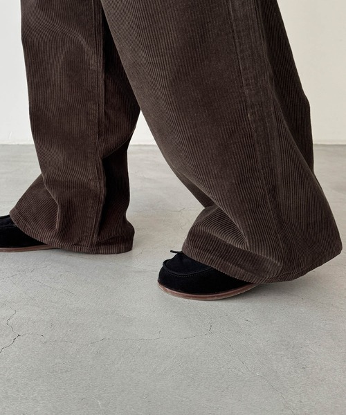 CANAL JEAN(キャナルジーン)の「El mar コーデュロイワイドパンツ(その他パンツ・レディース・クリーム/ブラウン/ベージュ・SMALL/MEDIUM)」の17枚目の写真