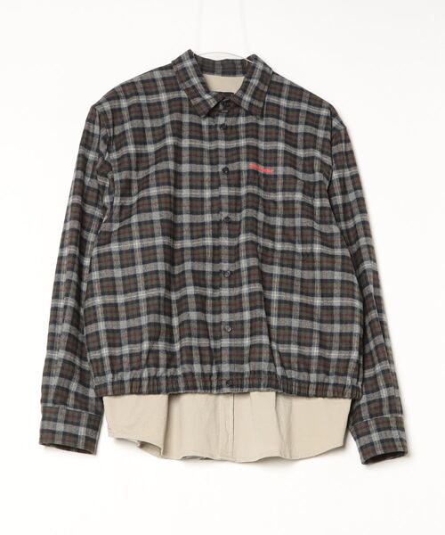 Double Blouson Shirt/0252（シャツ/ブラウス）｜DSQUARED2（ディー