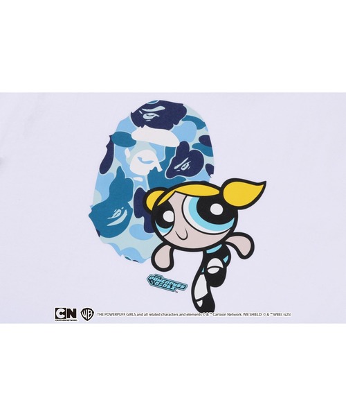 THE POWERPUFF GIRLS X BAPE - BUBBLES TEE（Tシャツ/カットソー）｜A