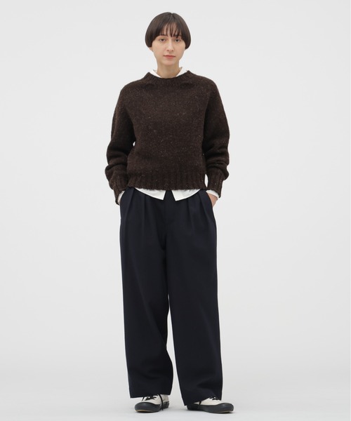 WOOL COTTON DRILL TROUSERS（その他パンツ）｜MHL.（エムエイチエル