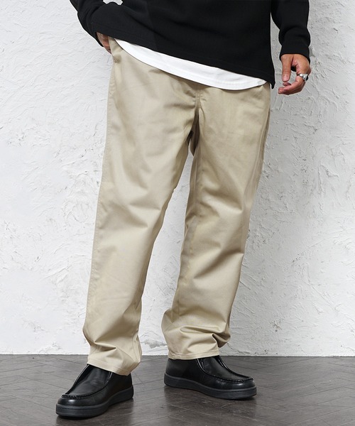 MinoriTY（マイノリティ）の「【MinoriTY】ツイルシェフパンツ（チノパンツ・メンズ・ブラック/カーキ/ベージュ・S/M/L）」の11枚目の写真