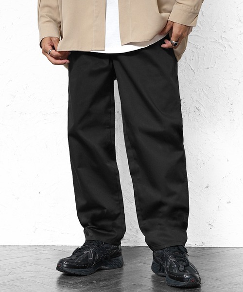 MinoriTY（マイノリティ）の「【MinoriTY】ツイルシェフパンツ（チノパンツ・メンズ・ブラック/カーキ/ベージュ・S/M/L）」の5枚目の写真