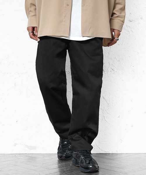 MinoriTY（マイノリティ）の「【MinoriTY】ツイルシェフパンツ（チノパンツ・メンズ・ブラック/カーキ/ベージュ・S/M/L）」の6枚目の写真