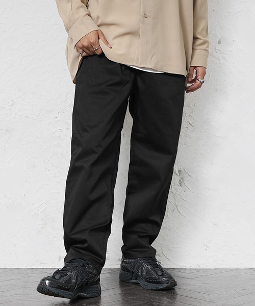 MinoriTY（マイノリティ）の「【MinoriTY】ツイルシェフパンツ（チノパンツ・メンズ・ブラック/カーキ/ベージュ・S/M/L）」の7枚目の写真