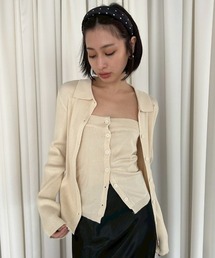 コトハヨコザワ・カーデ ＆ビスチェ セット コトハヨコザワ・カーデ ＆ビスチェ セット コトハヨコザワ・カーデ