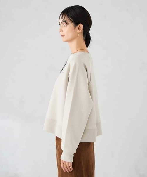 a.v.v（アーヴェヴェ）の「ラメ裏起毛タックスリーブスウェット（スウェット・レディース・グレー系その他/グレー・36/40/38）」の21枚目の写真