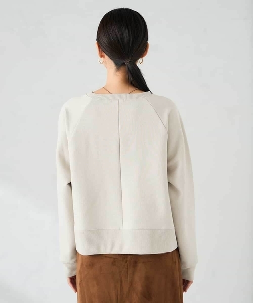 a.v.v（アーヴェヴェ）の「ラメ裏起毛タックスリーブスウェット（スウェット・レディース・グレー系その他/グレー・36/40/38）」の22枚目の写真