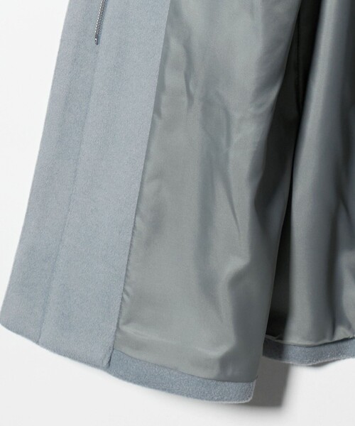 A DAY IN THE LIFE UNITED ARROWS(アデイインザライフユナイテッドアローズ)の「ニットビーバー フーデッド 2WAY コート <A DAY IN THE LIFE>(その他アウター・レディース・ネイビー/ライトグレー/オリーブ/ライトブルー/その他1/その他2・M/S)」の14枚目の写真