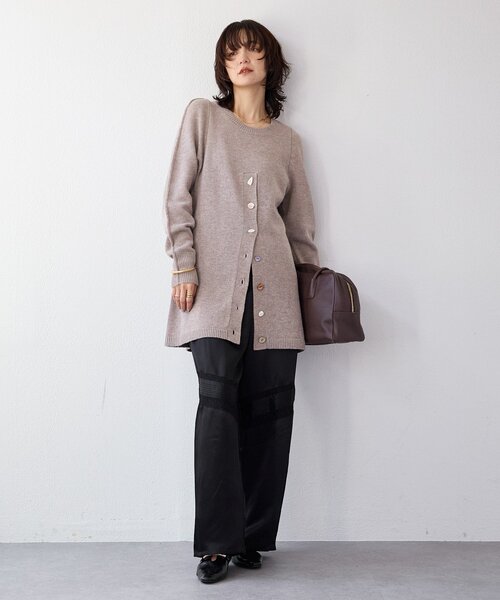 RIVE DROITE（リヴドロワ）の「【à Nice （ア ・ニース）】ピンタックレースパンツ（その他パンツ・レディース・ブラック/アイボリー・38/36）」の16枚目の写真