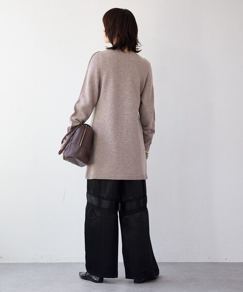 RIVE DROITE（リヴドロワ）の「【à Nice （ア ・ニース）】ピンタックレースパンツ（その他パンツ・レディース・ブラック/アイボリー・38/36）」の18枚目の写真