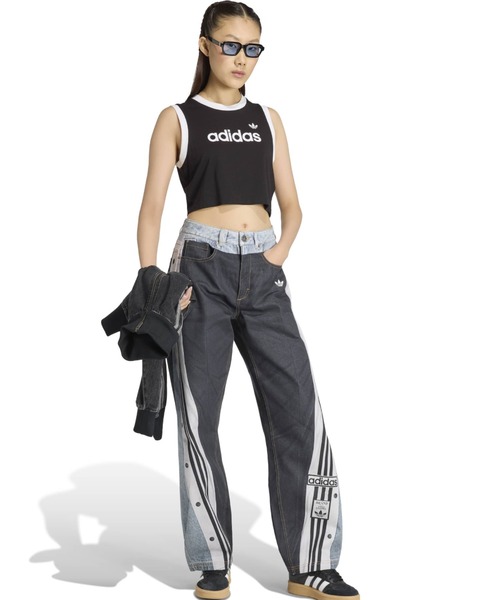 adidas VINTAGE ADIBREAK PRINTED DEAD JEANS / アディダス