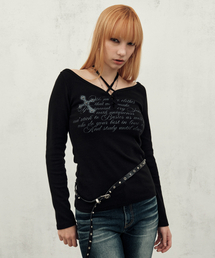 Midnight Move | cr starp t (black)(Tシャツ/カットソー)