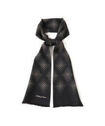 BEAMS F | Holliday & Brown / シルク ジオメトリック柄 スカーフ(マフラー)