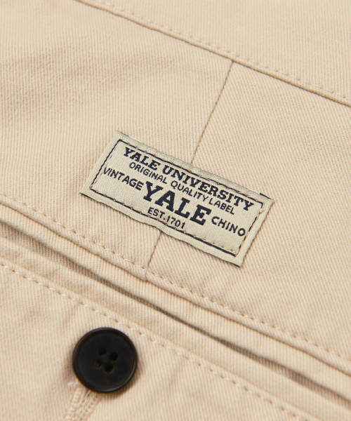 YALE(イェール)の「プレミアムヴィンテージワンタックコインポケットレギュラーチノパンツ_ライトベージュ(その他パンツ・レディース・その他・SMALL/MEDIUM/LARGE/X-LARGE/XX-LARGE/X-SMALL)」の11枚目の写真