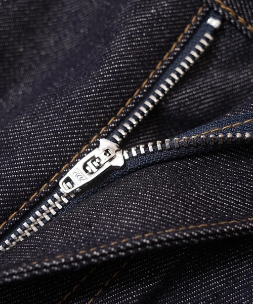 1111clothing(ワンフォークロージング)の「リジットデニム ダブルニー バレルレッグパンツ / Rigid Denim Double Knee Barrel Leg Pants(デニムパンツ・メンズ・インディゴブルー・M/L/XL)」の17枚目の写真