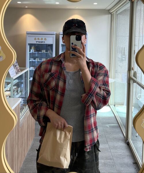 BOWLOW PRODUCT（バウロープロダクト）の「リブロゴスリーブレス[グレー]（Tシャツ/カットソー・メンズ・その他・LARGE/MEDIUM/X-LARGE）」の15枚目の写真
