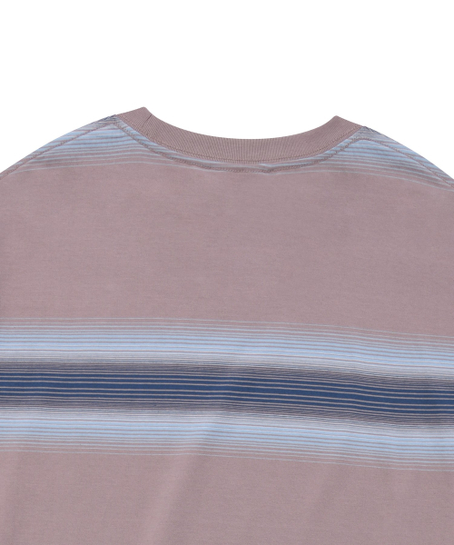COVERNAT(カバーナット)の「グラデーションストライプTシャツベージュ(Tシャツ/カットソー・レディース・その他・X-LARGE/SMALL/MEDIUM/LARGE)」の4枚目の写真