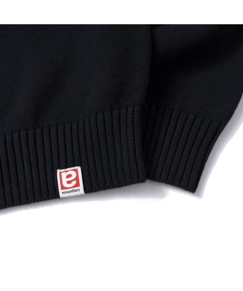 EXTRAORDINARY(エクストラオーディナリー)の「EX GOTHIC LOGO SWEATER BLACK(ニット/セーター・メンズ・その他・MEDIUM/LARGE/X-LARGE)」の5枚目の写真