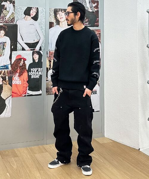 EXTRAORDINARY(エクストラオーディナリー)の「EX GOTHIC LOGO SWEATER BLACK(ニット/セーター・メンズ・その他・MEDIUM/LARGE/X-LARGE)」の10枚目の写真