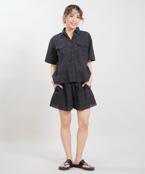 RIKKA FEMME(リッカファム)の「RIKKA FEMME/リッカファム レースシシュウショーツ ショーツ RF6S-3301(その他パンツ・レディース・ホワイト/カーキ/ブラック・FREE)」の10枚目の写真