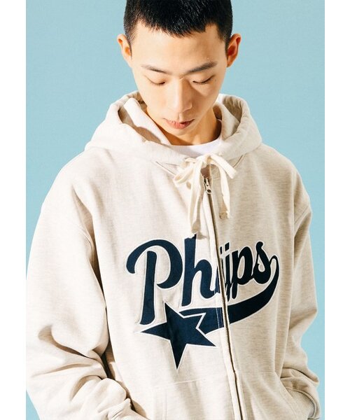 PHYSICAL DEPARTMENT（フィジカル デパートメント）の「スターテールフード集業_ネイビー（パーカー・レディース・その他・SMALL/MEDIUM/LARGE/X-LARGE）」の9枚目の写真