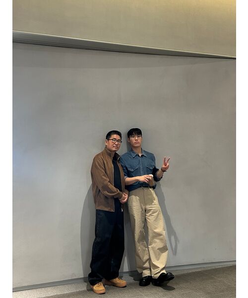 WINDER(ワインダー)の「SHAPED TROUSERS - BEIGE(その他パンツ・メンズ・その他・LARGE)」の2枚目の写真
