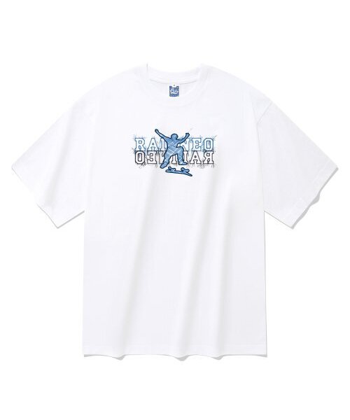 RADINEO(ラディネオ)の「ストリートボード 半袖Tシャツ ホワイト(Tシャツ/カットソー・メンズ・その他・LARGE/MEDIUM/SMALL/X-LARGE)」の1枚目の写真