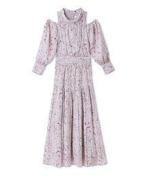 SNIDEL | コールドショルダーロングワンピース(ワンピース)