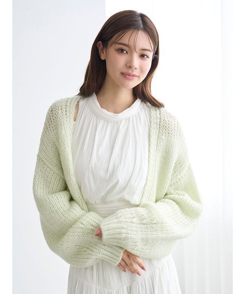 SNIDEL（スナイデル）の「コールドショルダーロングワンピース（ワンピース・レディース・オフホワイト/ライトブルー/ピンク/ミント・0/1/2）」の21枚目の写真