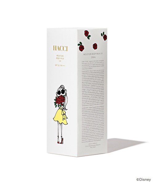 HACCI（ハッチ）の「HACCI(ハッチ)モイスチャー ボディミルクUV 【ディズニー】250mL SPF32/PA+++）（日焼け止め/UVケア・レディース・ホワイト・FREE）」の5枚目の写真